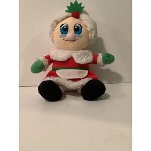 National Entertainment Network Plush Mrs Claus in Red Suit Christmas Stuffed Toy